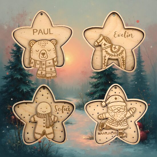 Nimeline jõuluehe ''TÄHEKE''